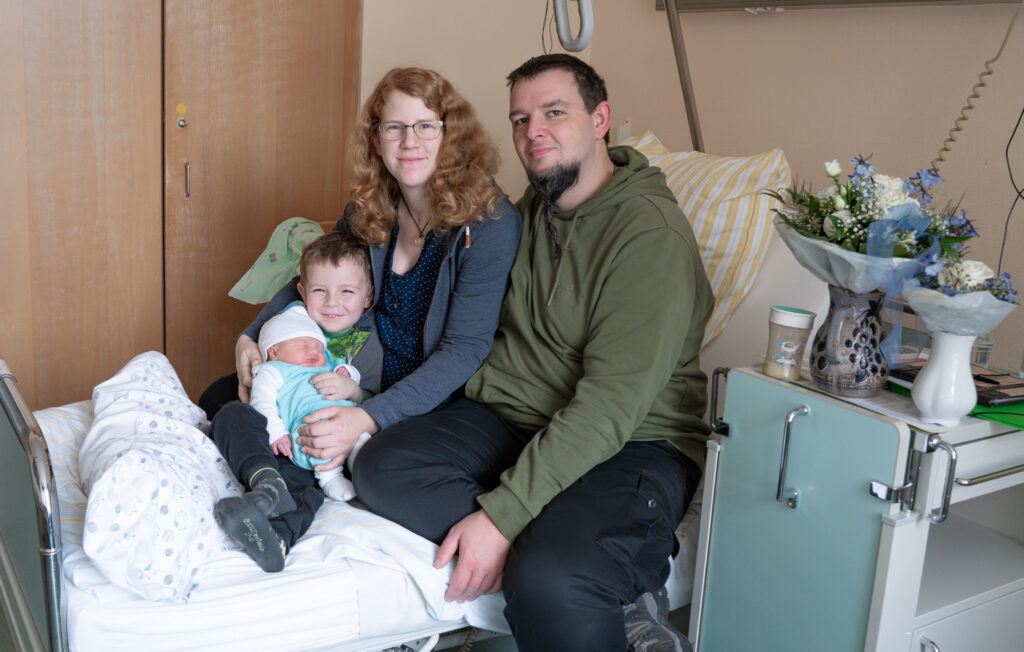 Raik ist das 1000. Baby des Jahres im Elbe Klinikum Stade